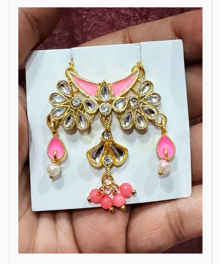 Designer kundan choker size 1 2 3 4