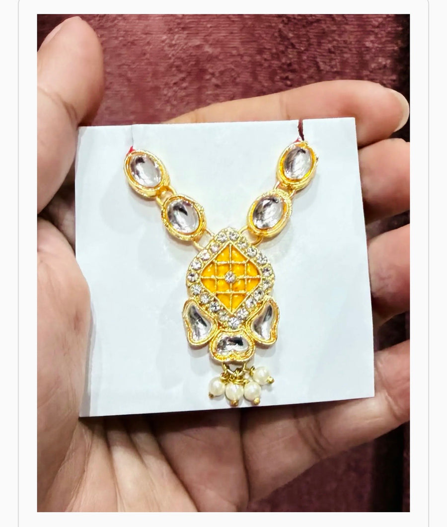 Small kundan haar