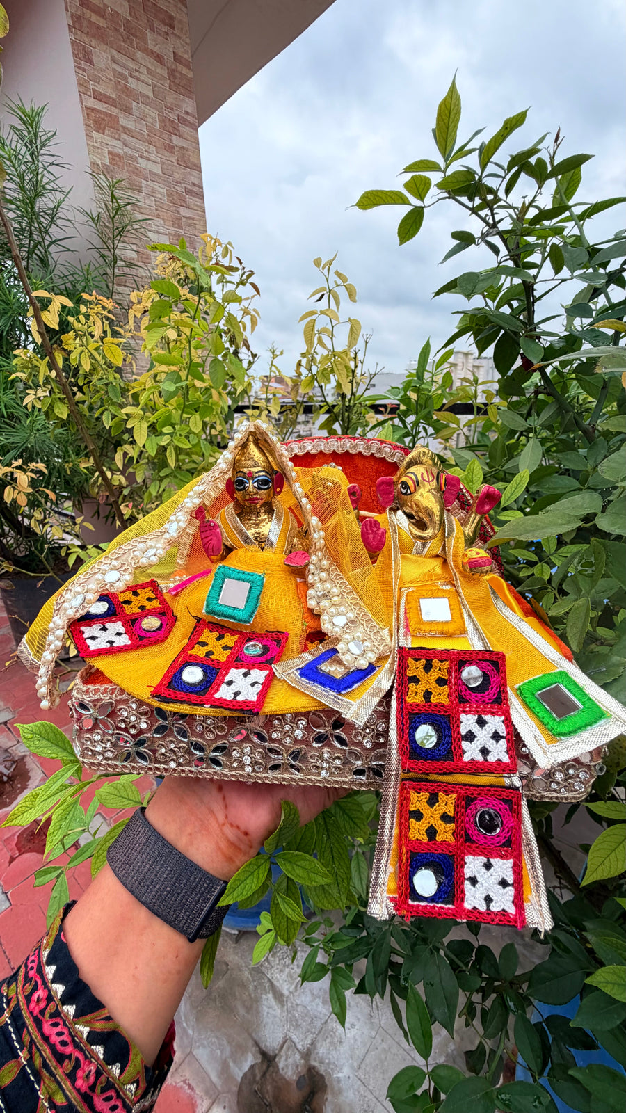 Navratri lehenga dhoti set