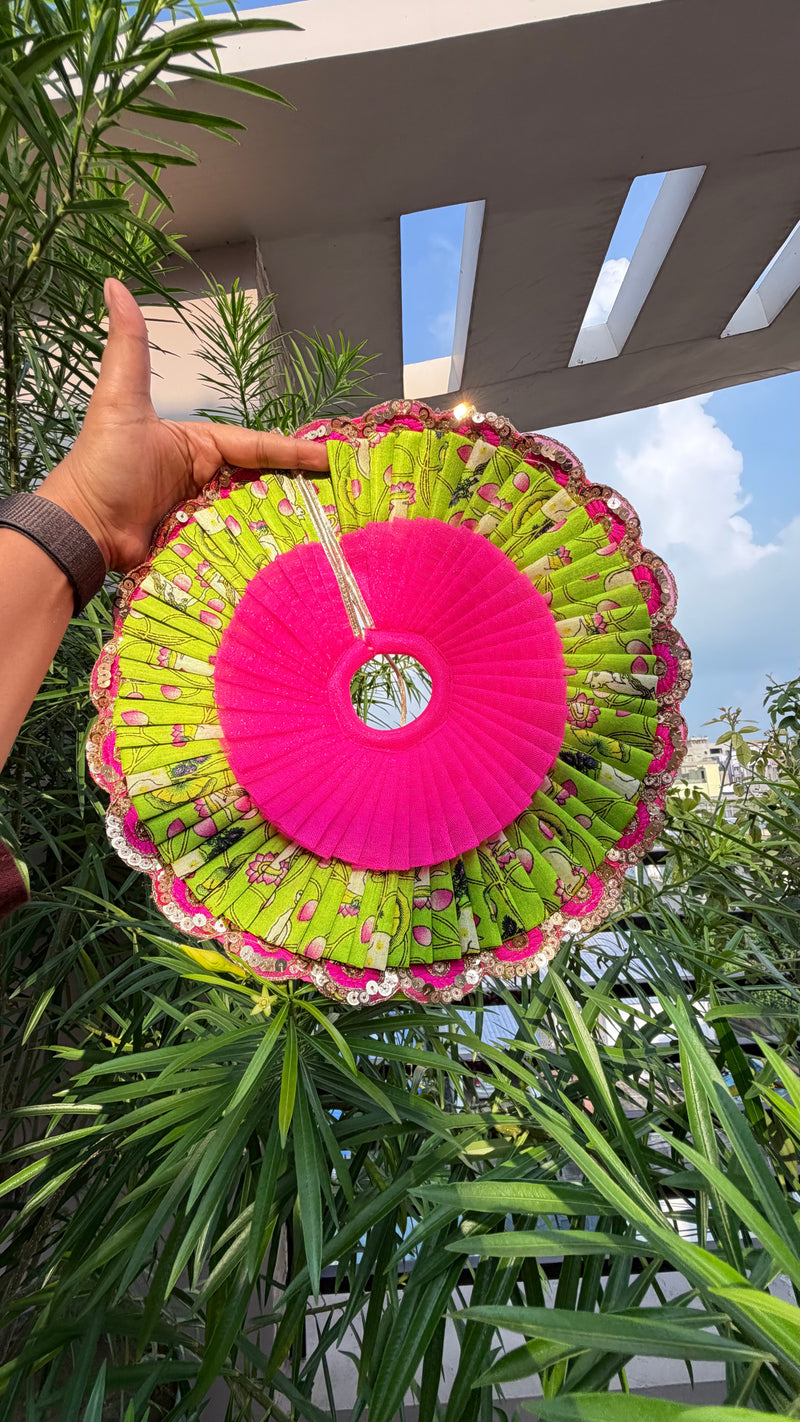 Pichwai pleated