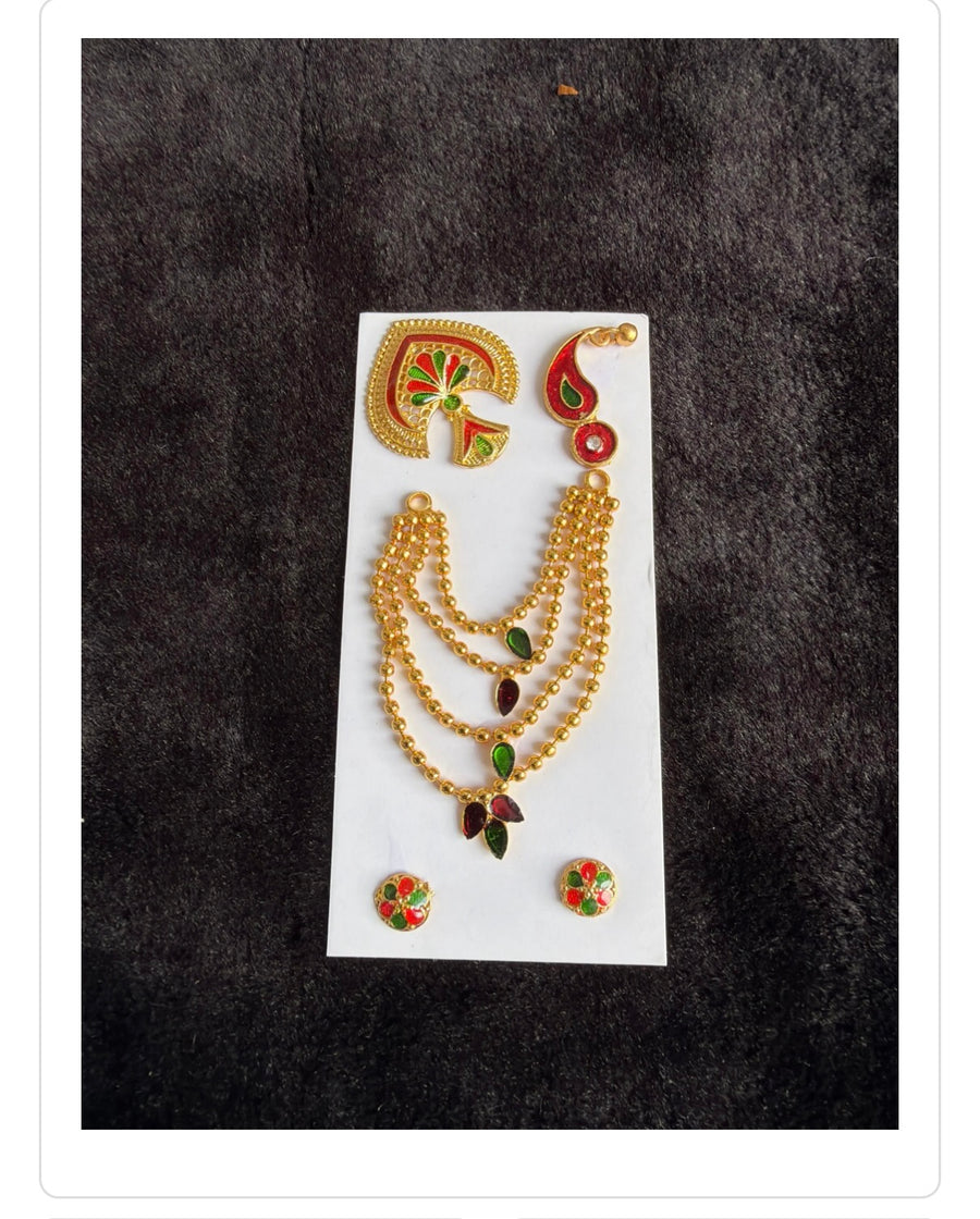 Layer gold plated set